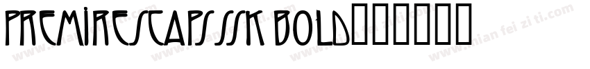 PremireSCapsSSK Bold字体转换